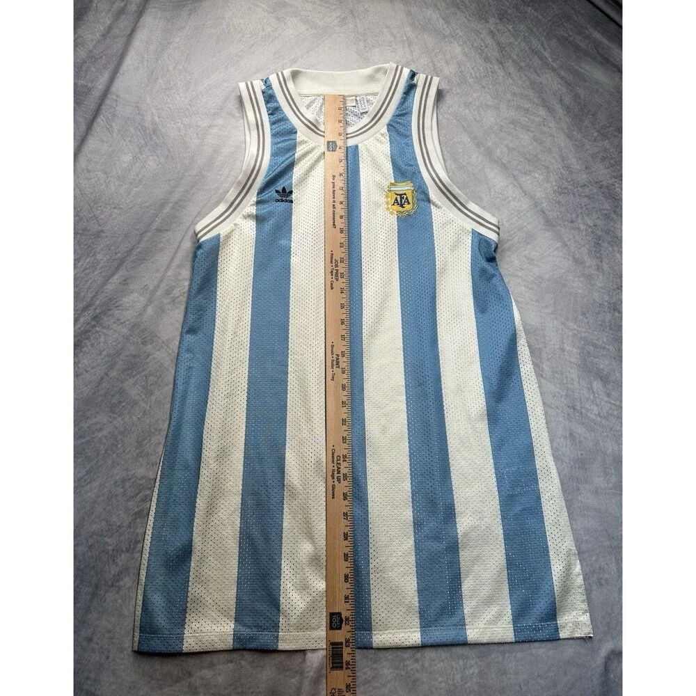 Adidas Messi Argentina No.10 Football Soccer Basketball Style Jersey Large